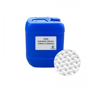 Textile Silicone Softener Chemicals For Cellulose Fabric Finishing Agent wholesale 76698