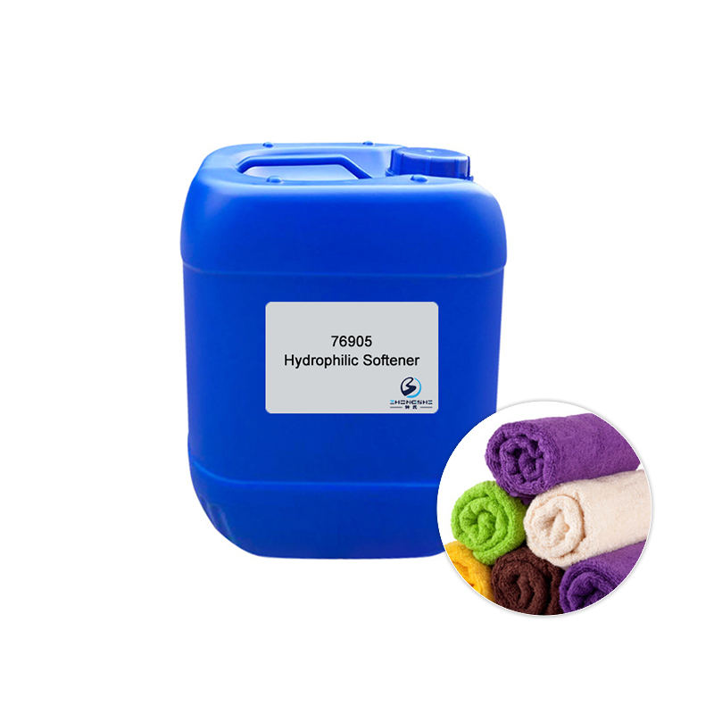 Silicone Softener Textile Chemicals For Cotton Fabric Finishing Agent 76905 wholesale